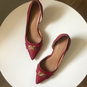 Tommy Hilfiger Red Pointed Toe Pumps
